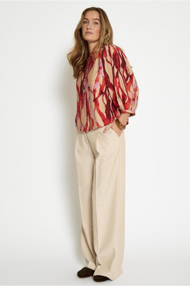 RIKKI SHIRT MI6666 4071P GRENADINE PRINT